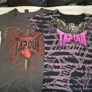 SALE! 2 Tapout Tees Authentic