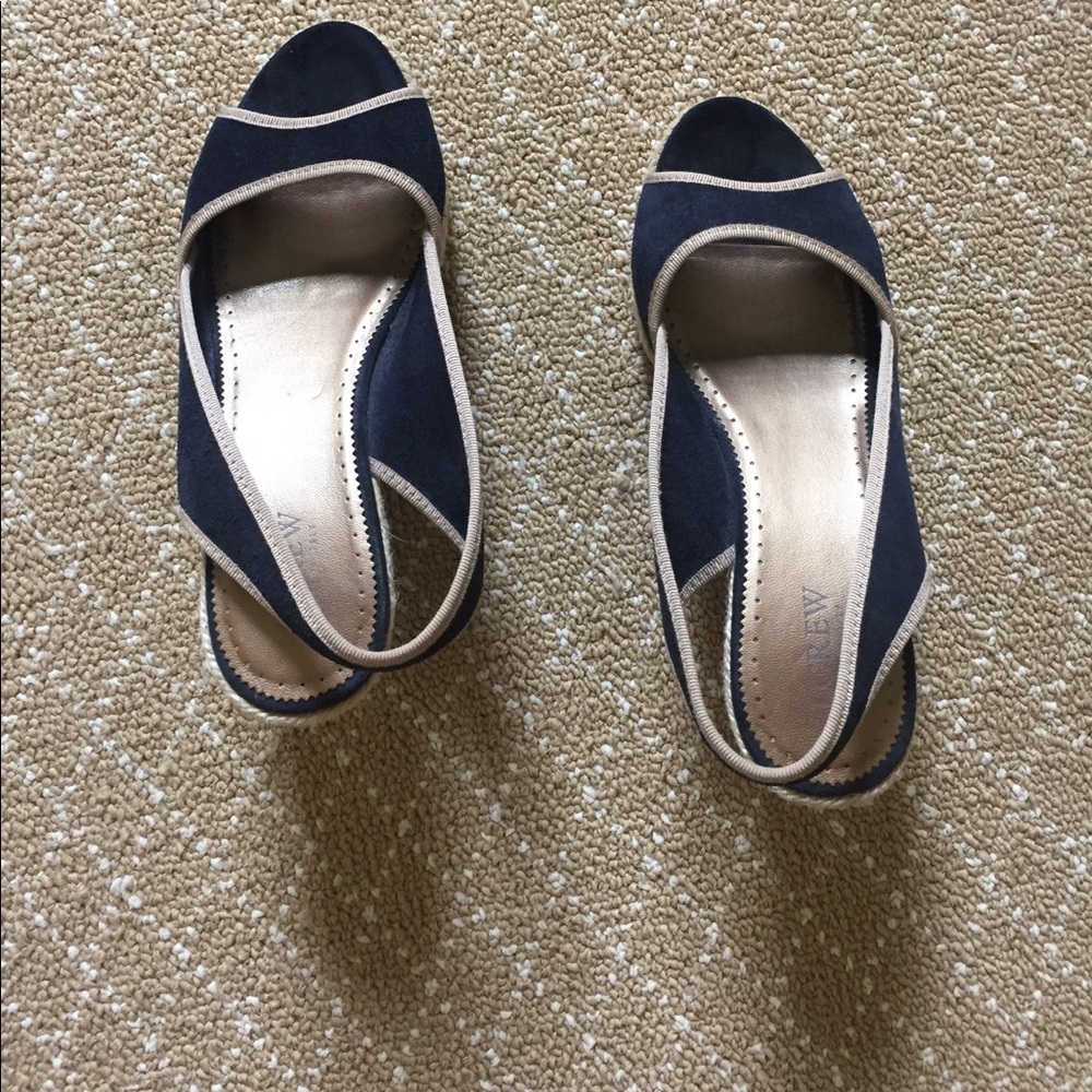 J Crew Sling Back Sandals