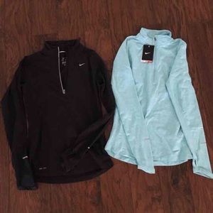 Black Nike dri fit women's long sleeve