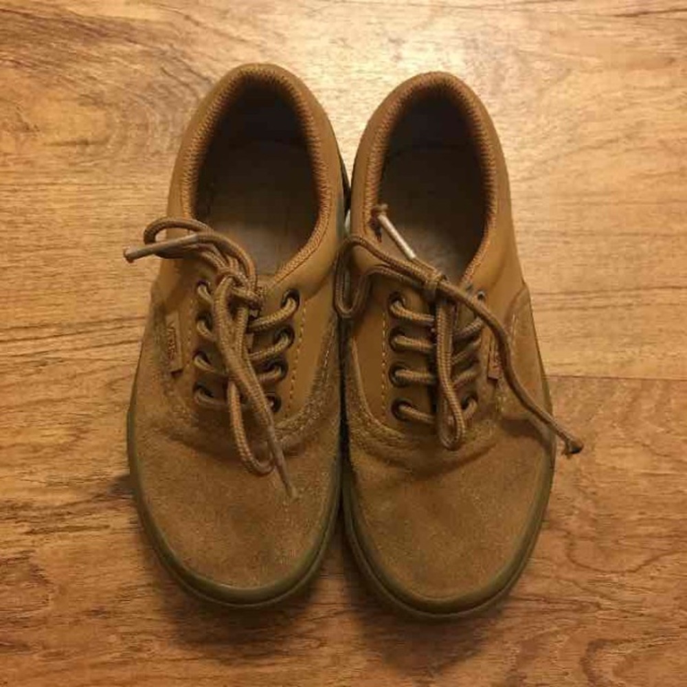 BOYS SUEDE VANS