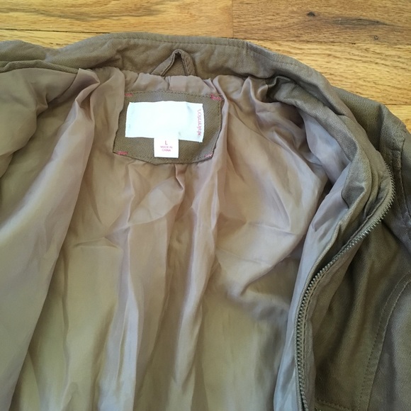 SOLD!!!!Brown leather jacket - Picture 6 of 8