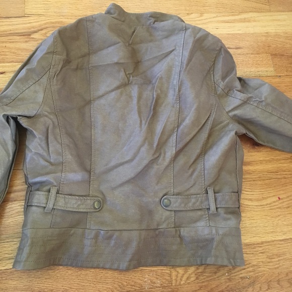 SOLD!!!!Brown leather jacket - Picture 7 of 8