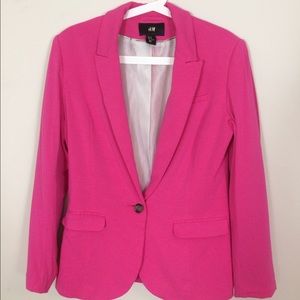 Bright Pink H&M Blazer