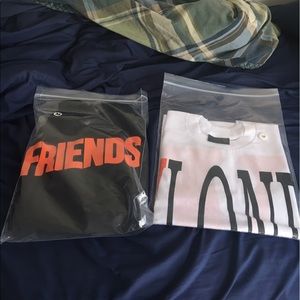 Size medium VLone "friends" long sleeve t shirt
