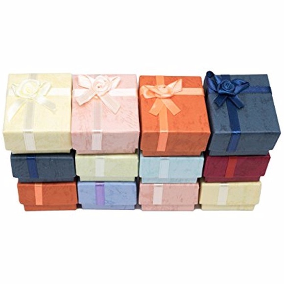 14k gold plated CZ Mouse Bow Earrings - Picture 9 of 9