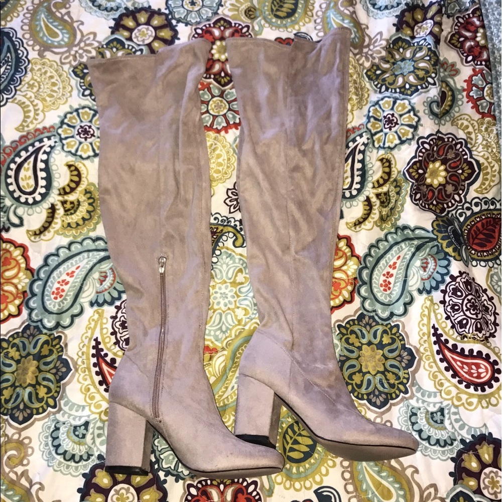 Over the knee boots