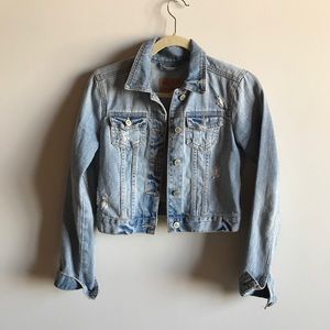 Hollister denim jacket size small