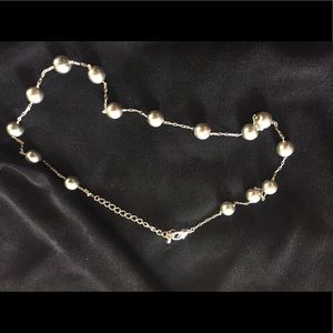Tiffany blue pearl necklace choker
