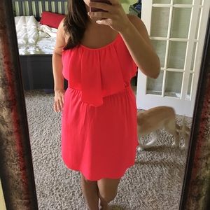 Hot Pink mini dress from American Eagle