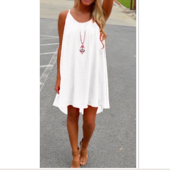 ❗️FINAL PRICE ❗️🎉HP🎉CHIFFON SWING DRESS/COVERUP - Picture 2 of 5