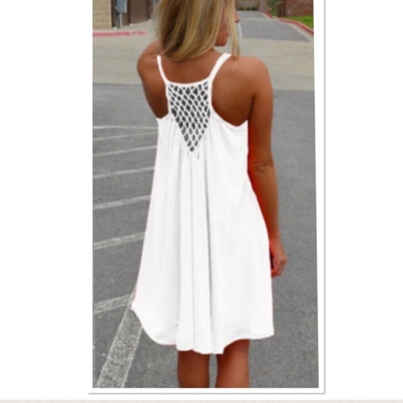 ❗️FINAL PRICE ❗️🎉HP🎉CHIFFON SWING DRESS/COVERUP - Picture 3 of 5