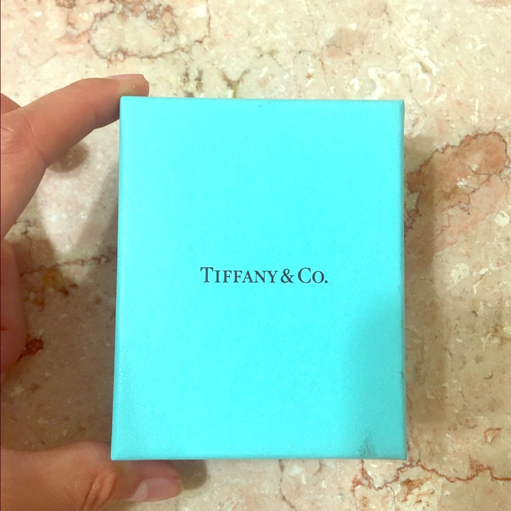 Tiffany box and dust pouch!