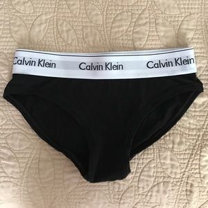 One pair of black Calvin Klein undies!