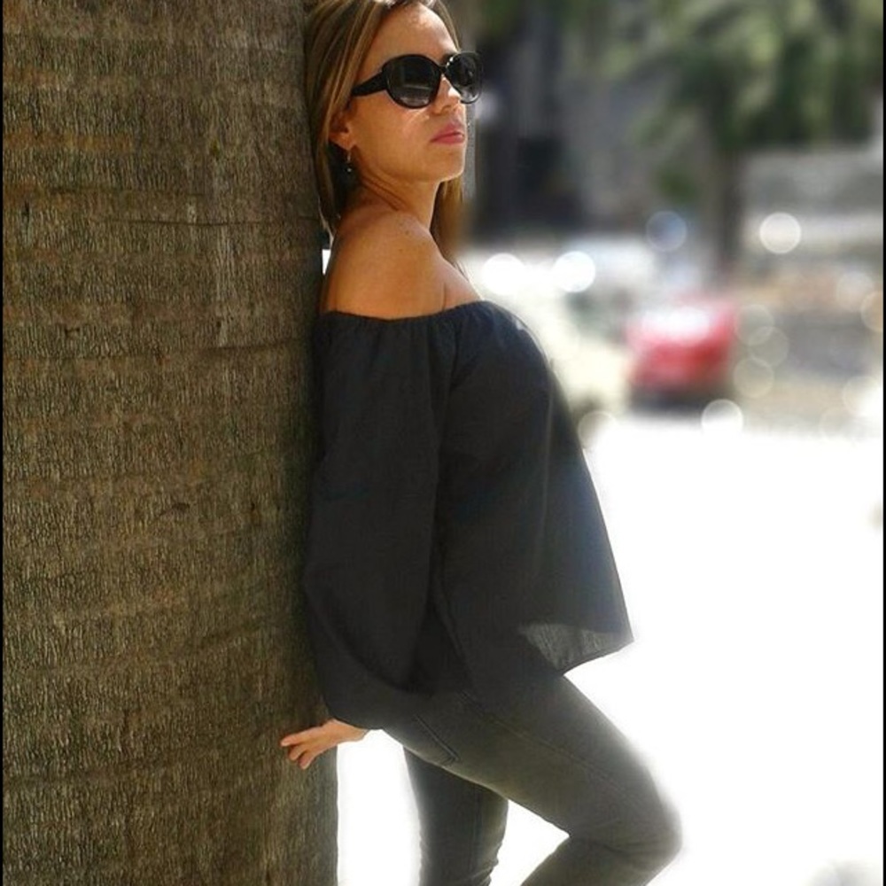 Blouse Campesina Summer 🌞 Black