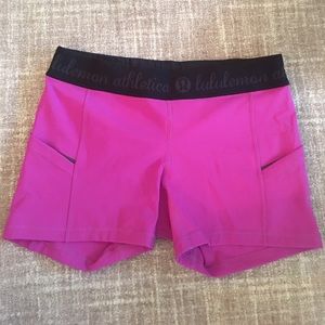 Lululemon spandex shorts