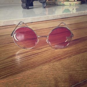 **NWT** Pink Star & Moon Sunglasses ⭐️🌙