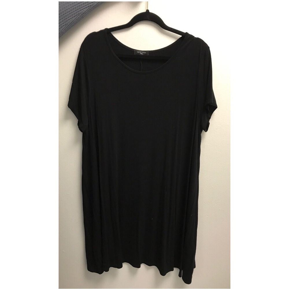 ASOS Tall Black Tshirt Dress