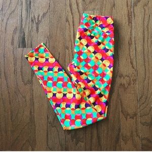Colorful Circle Lularoe Leggings