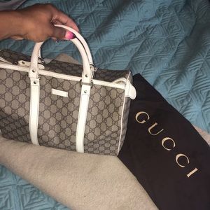 GUCCI GG Plus Monogram Medium Joy Boston Bag