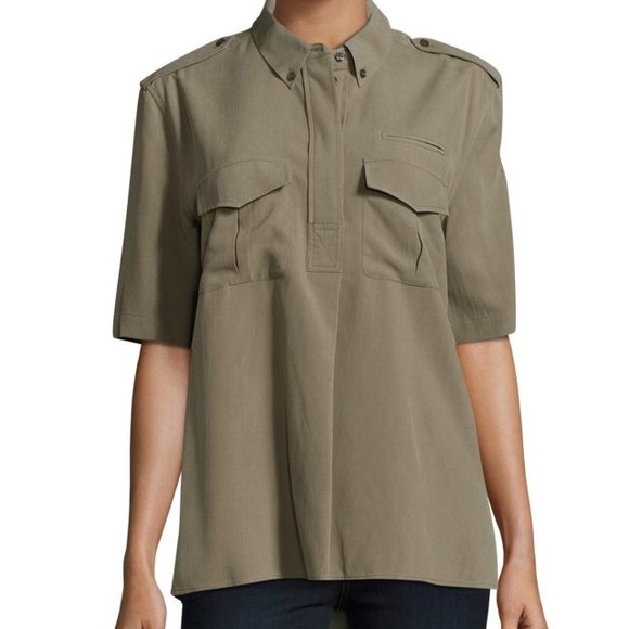 Equipment Major Silk Shirt - Picture 4 of 7