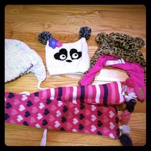 Hats, scarf