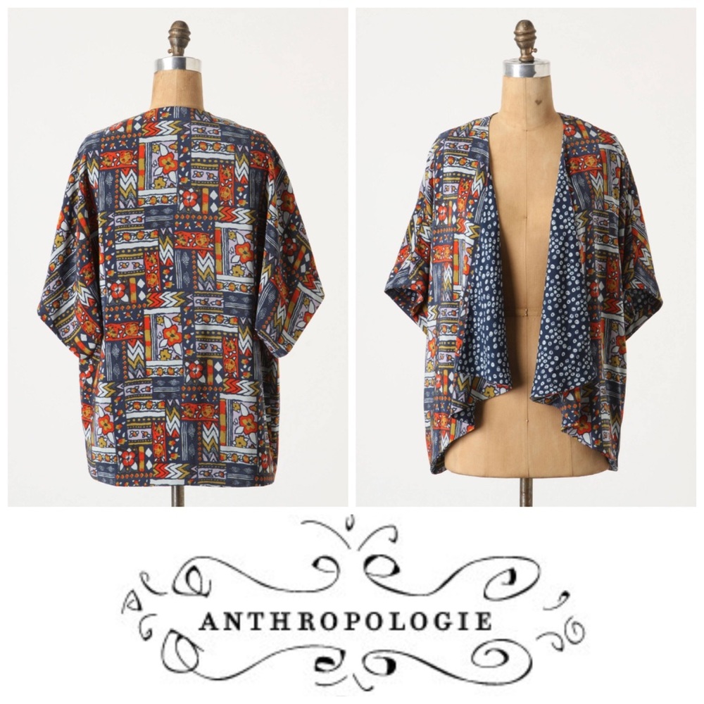 100% silk boho top for Anthro, by Porridge