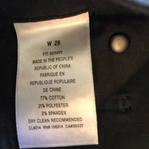 Else size 28 black skinny jeans - Picture 3 of 4