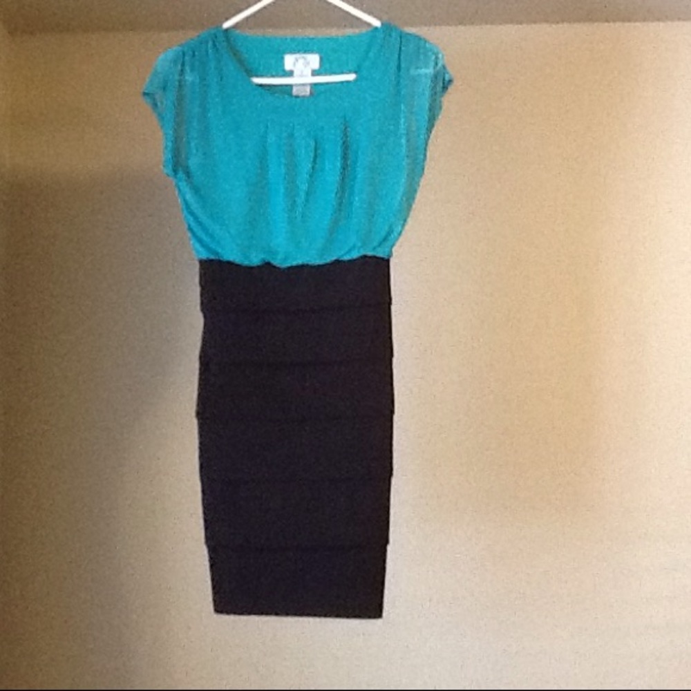 Mini dress. 95% polyester/5% spandex.
