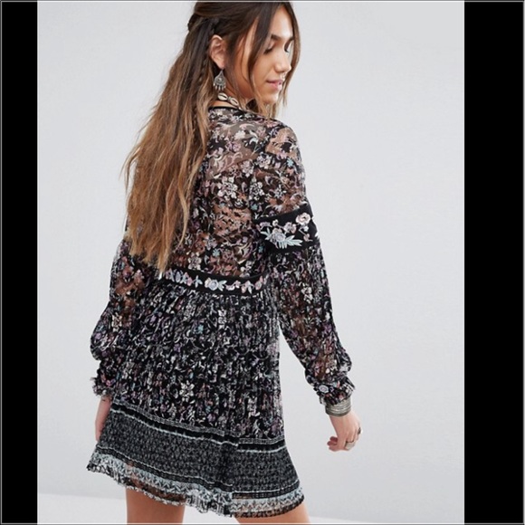 Free People Cherry Blossom mini dress - Picture 3 of 4