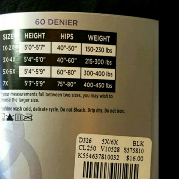 NWT🆕 CATHERINES COMFORTABLE OPAQUE TIGHTS - Picture 2 of 3