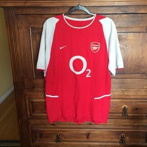 Rare 02/03 Nike arsenal soccer jersey