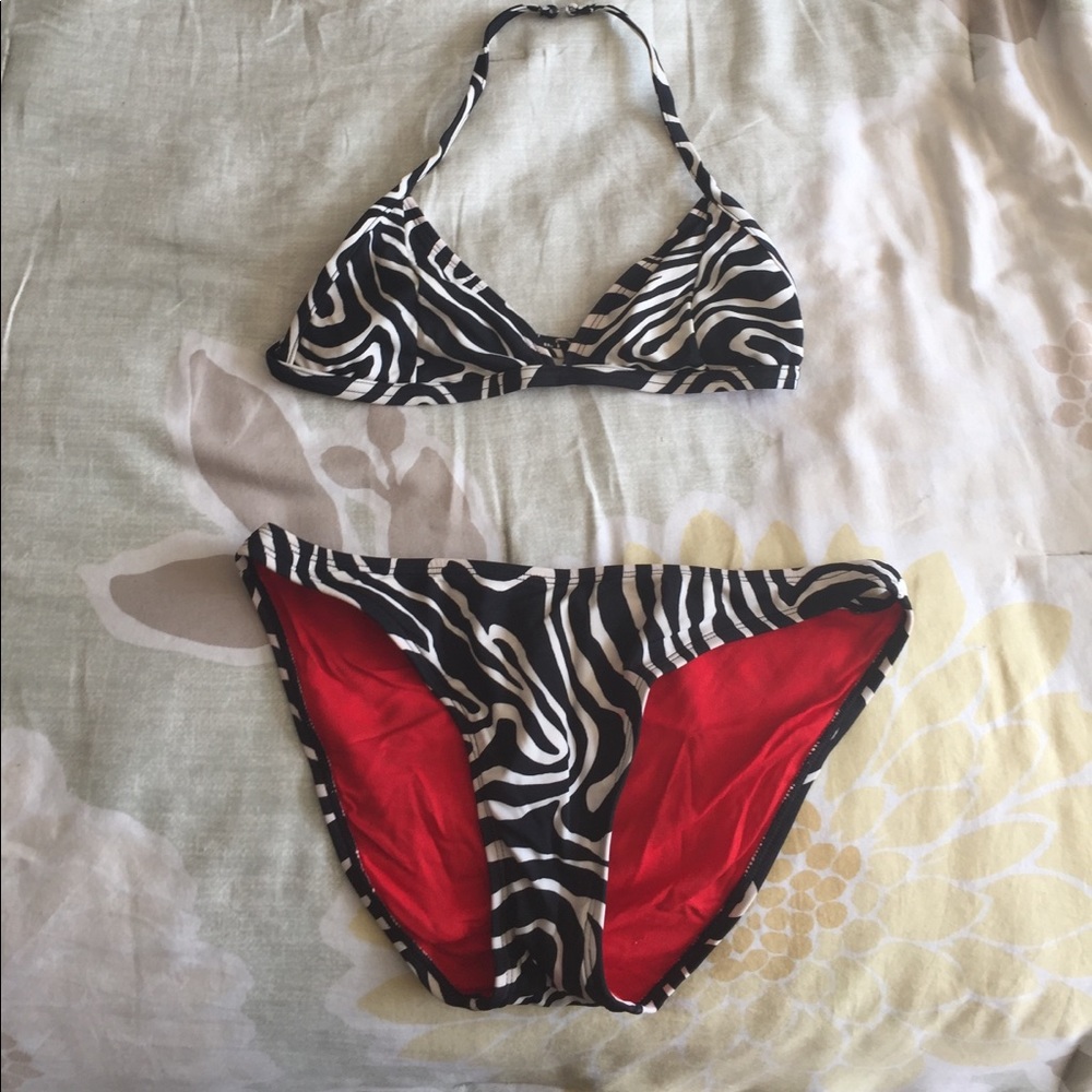 Zebra bikini