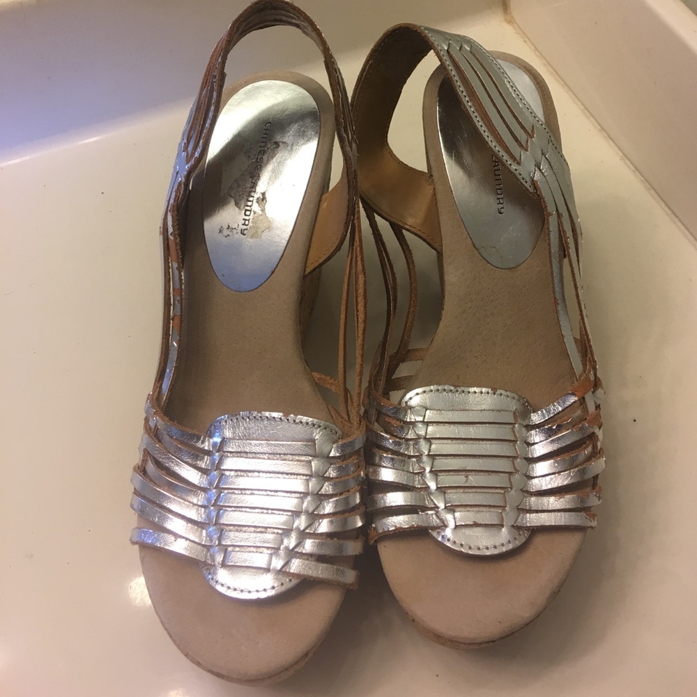 Silver Sandals