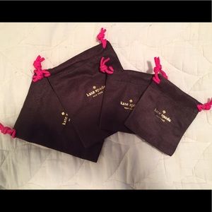 kate spade Accessories - 4 Kate Spade Protective Jewelry Pouches Dust Bags kate spade Accessories - 4 Kate Spade Protective Jewelry Pouches Dust Bags