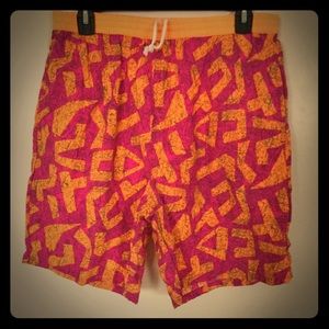 90's Surf Wear Boardshorts Swimsuit 32-34 Men's