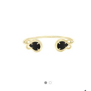 Kendra Scott Andy Bracelet in black and gold