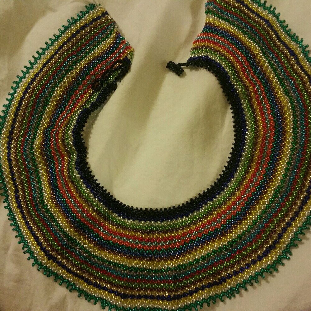 Handmade high quality beads necklace
