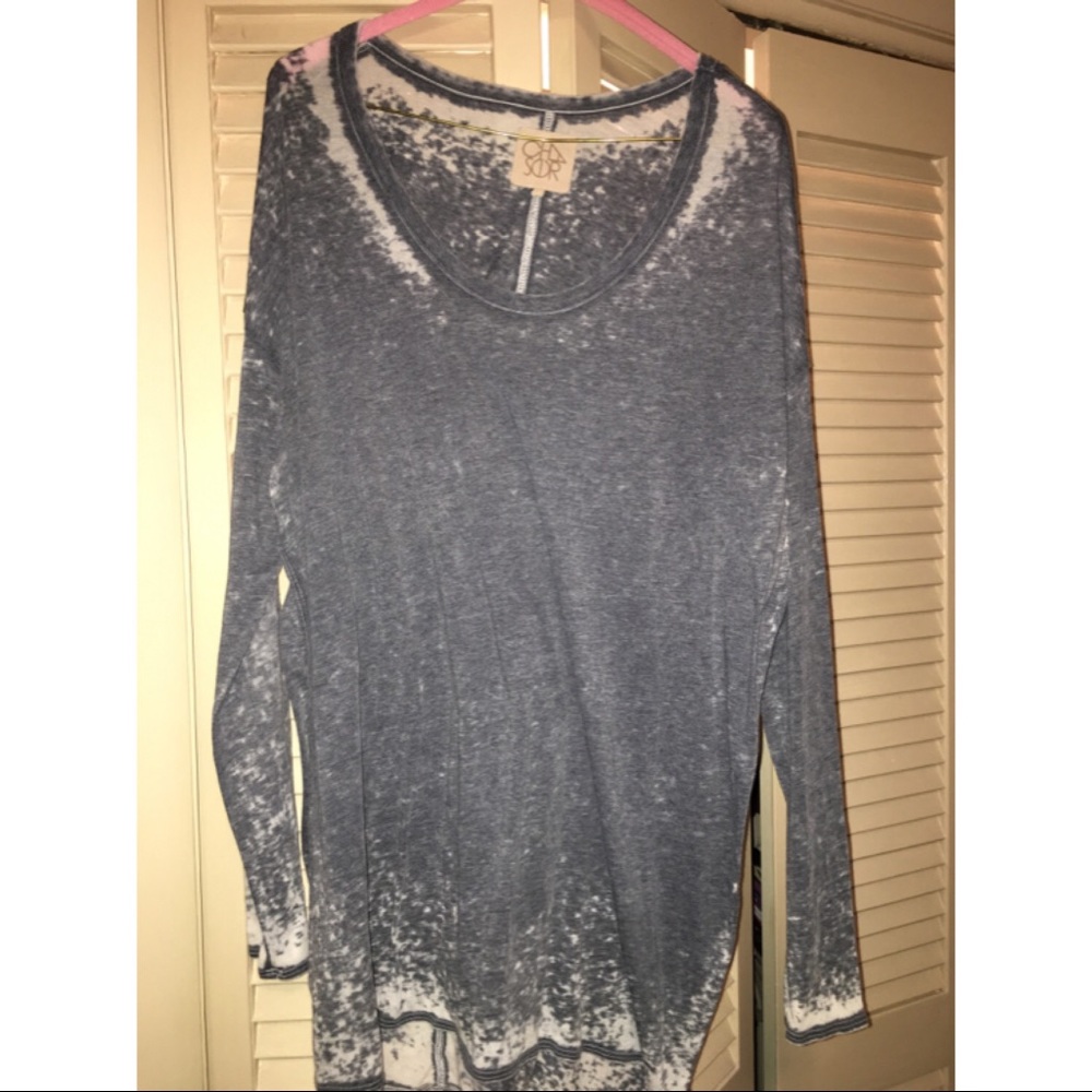 Navy Blue Chaser Brand Long Sleeve