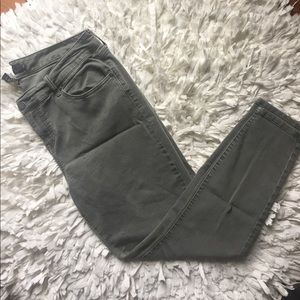 Olive Green Skinny Jeans