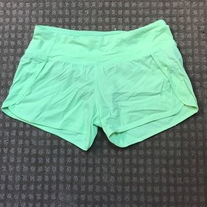 Lululemon Neon Green 4-Way Speed Short 2.5"