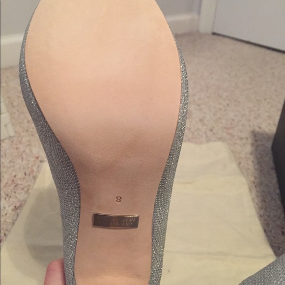 Badgley Mischka Ponderosa Open Toe Heels - Picture 2 of 4