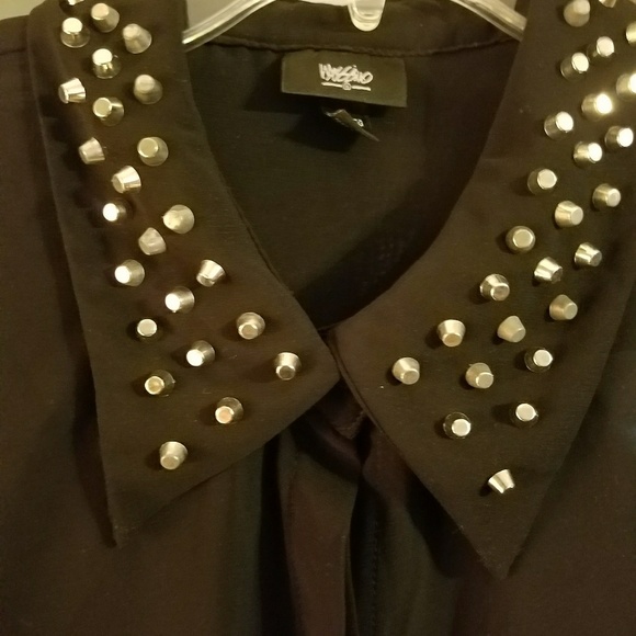 Mossimo sheer studded blouse - Picture 2 of 3