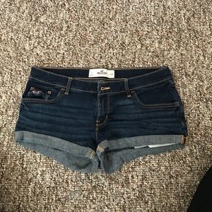 Hollister Low Rise Denim Shorts