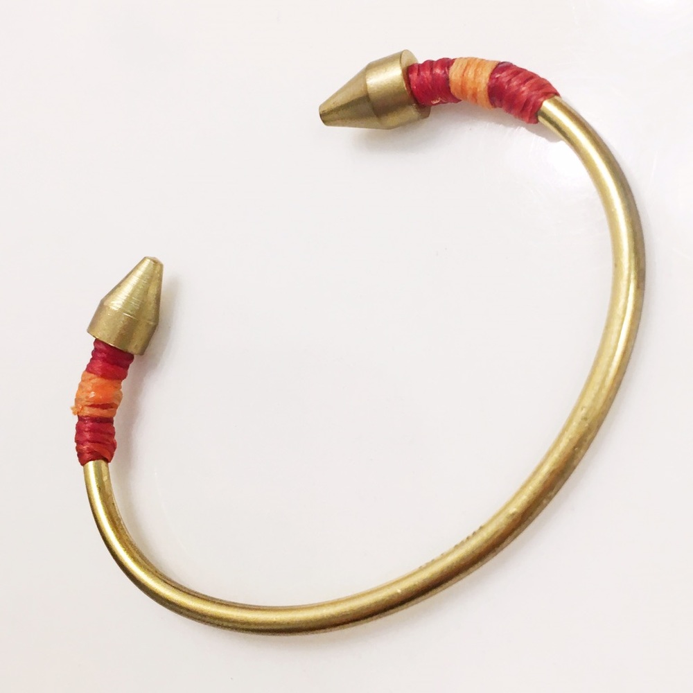 CLOSET CLOSING Nordstrom Arrow Yellow Red Bracelet