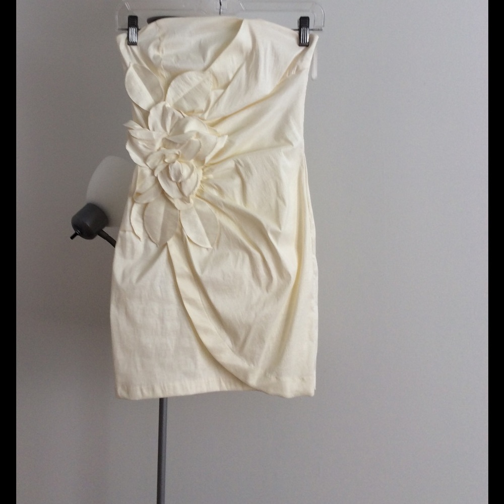 Off white formal dress