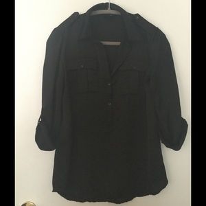 Mossimo Black Blouse