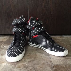 Women's Supra Skytop Polka Dot Shoes