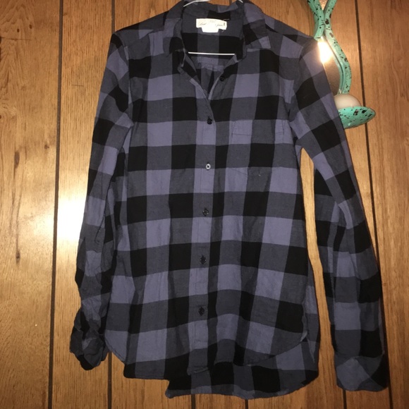 Blue & Red Buffalo Checkered Flannel Shirts - Picture 3 of 3