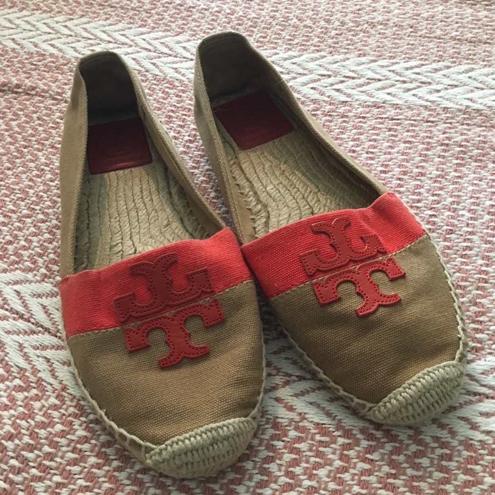 Tory Burch EUC Espadrilles 9