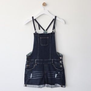 NWOT Wax jeans overall shorts